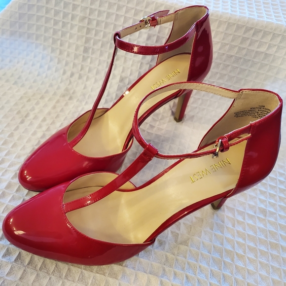 NWOT Nine West Hey Girl Patent - Picture 3 of 9